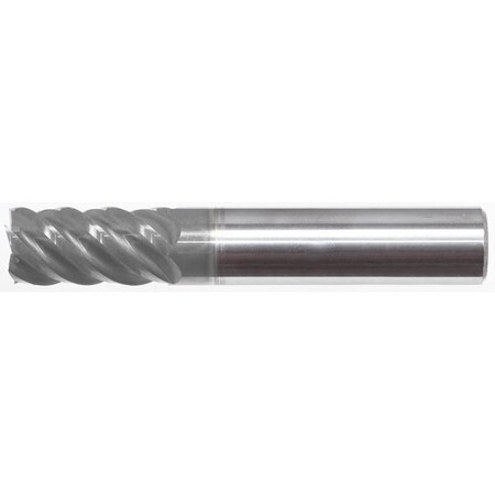 Mastercut Tool Corp. 3/8x5/8x3/8x2 5FL Square 45° Helix HY5 W/Flat, PowerNR 447-014W-8